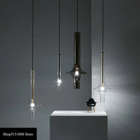 Suspensions contemporaines en verre de luxe nordique