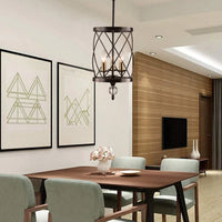 Plafonnier rond Vintage en cristal