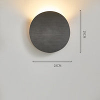Applique murale LED lunaire de style moderne