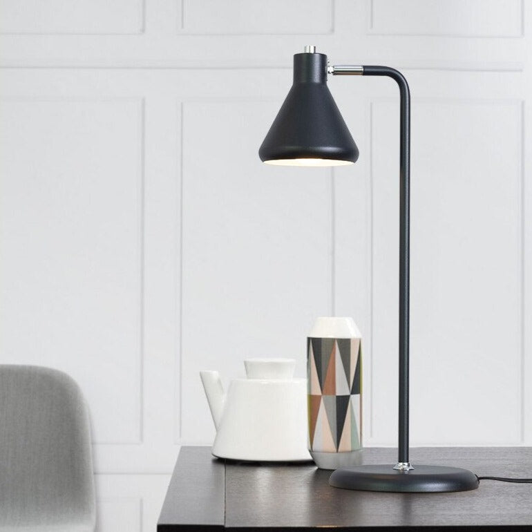 Lampe de bureau métallique Horbe
