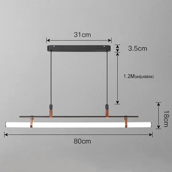 Suspension Minimaliste - Élégance pour la Salle à Manger