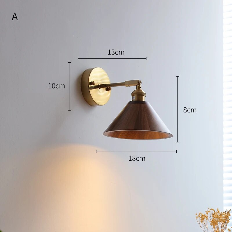 Applique murale en bois: Style Vintage