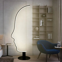 Lampadaire Led nordique "Visage Illuminé"
