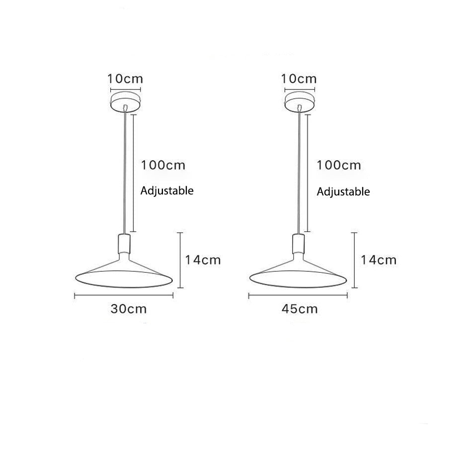 Suspension Conique LED Manizan
