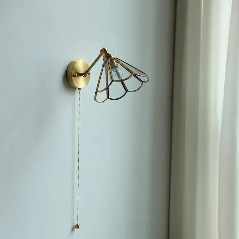 Applique Murale LED Moderne avec Chaîne et Interrupteur