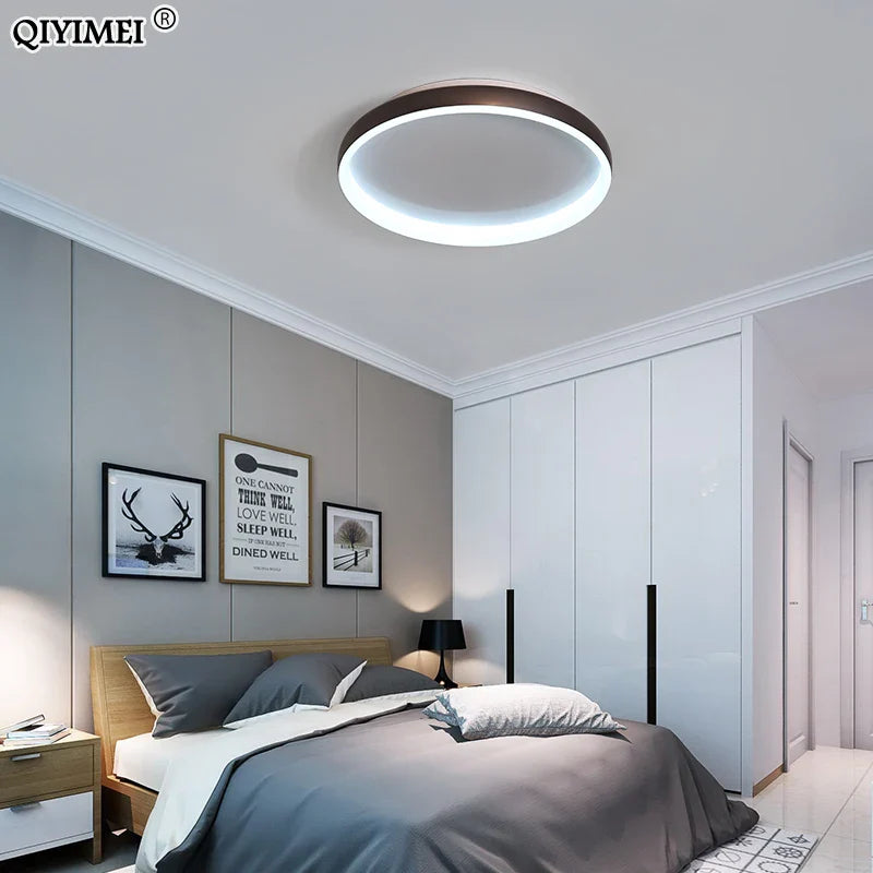 Lustre LED Design Moderne pour Éclairage Intérieur