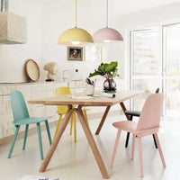 Suspension nordique demi-cercle pour bar et restaurant - Style minimaliste nordique