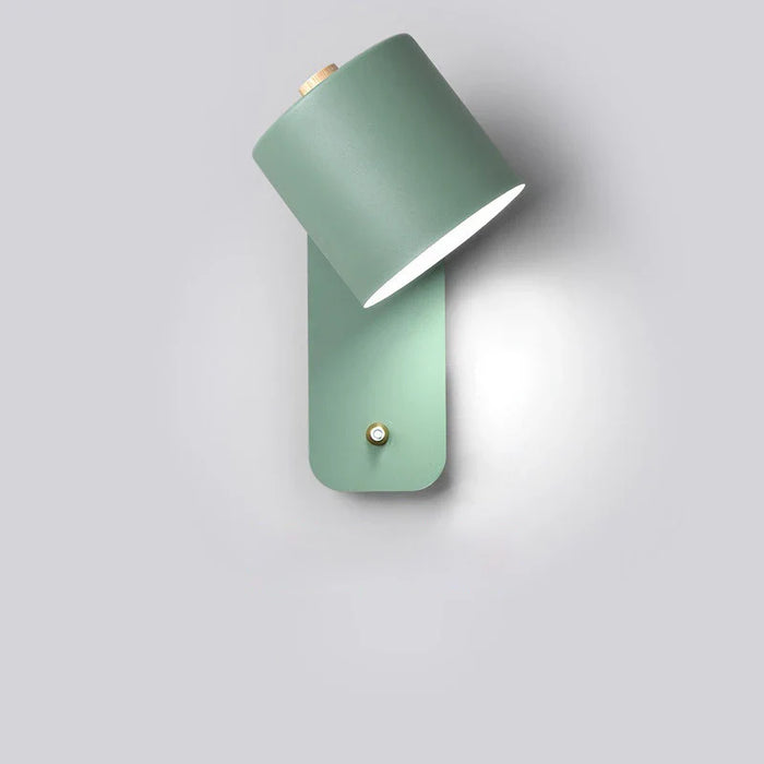 Applique murale LED nordique pour intérieur moderne, avec interrupteur