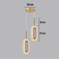 Suspension LED Nordikraft suspendu.