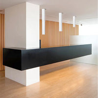 Spot LED cylindre Long moderne en aluminium monté en Surface pour un éclairage sophistiqué en intérieur