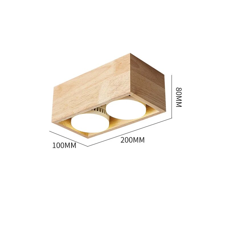 Plafonnier Downlight Japonais - Grille Audacieuse