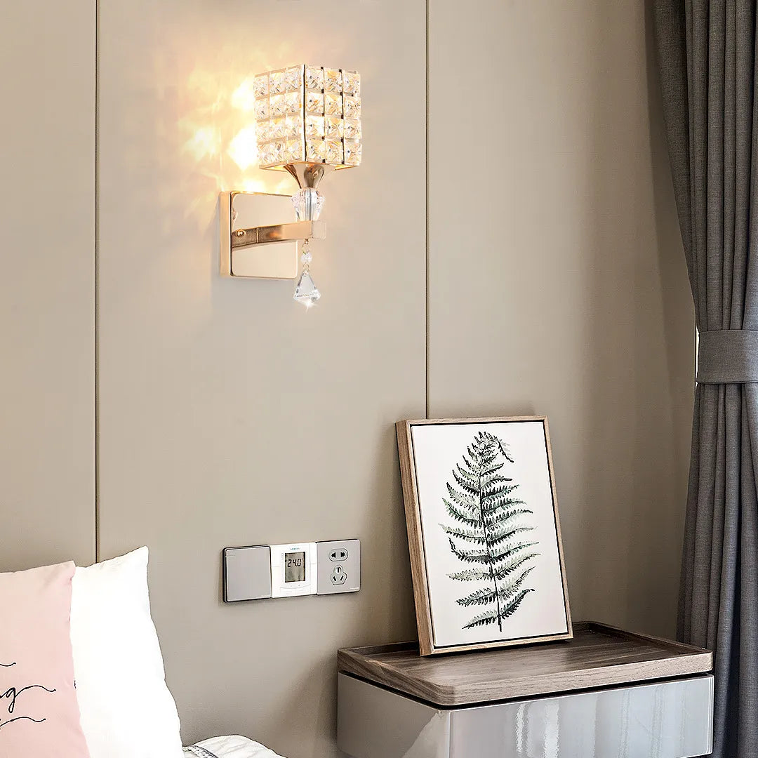 Lampe de Table LED Cristal Moderne