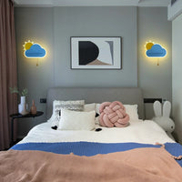 Lampe de chevet nuage pour enfants.