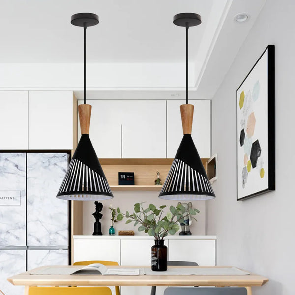 Suspension LED Industrielle Rétro