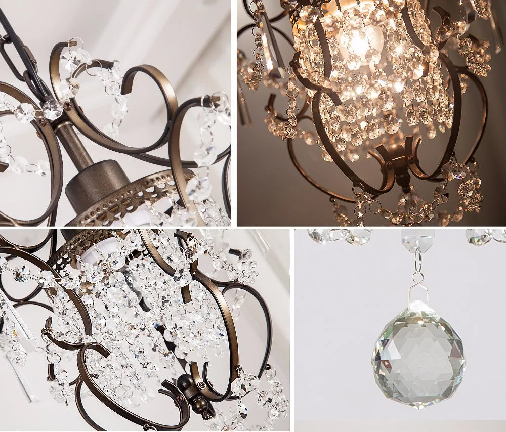 Lustre en cristal Ganeed - Élégance Moderne