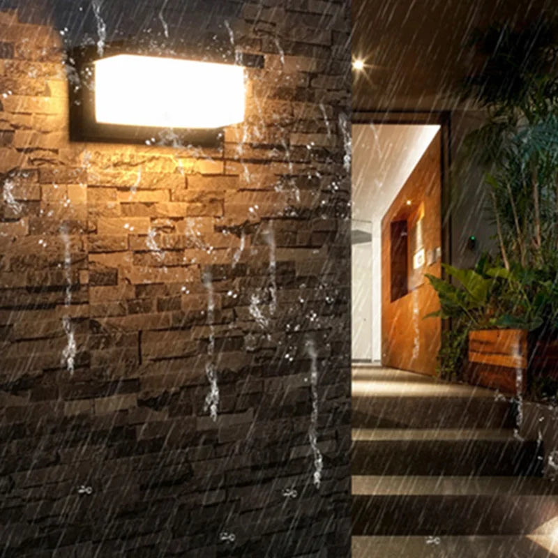 Applique murale extérieure LED XL étanche IP65 avec radar de mouvement