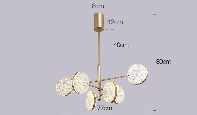 Lustre Luxury Gold Branches & Lamps
