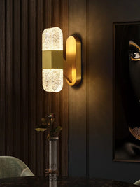 Applique murale luxueuse en cuivre