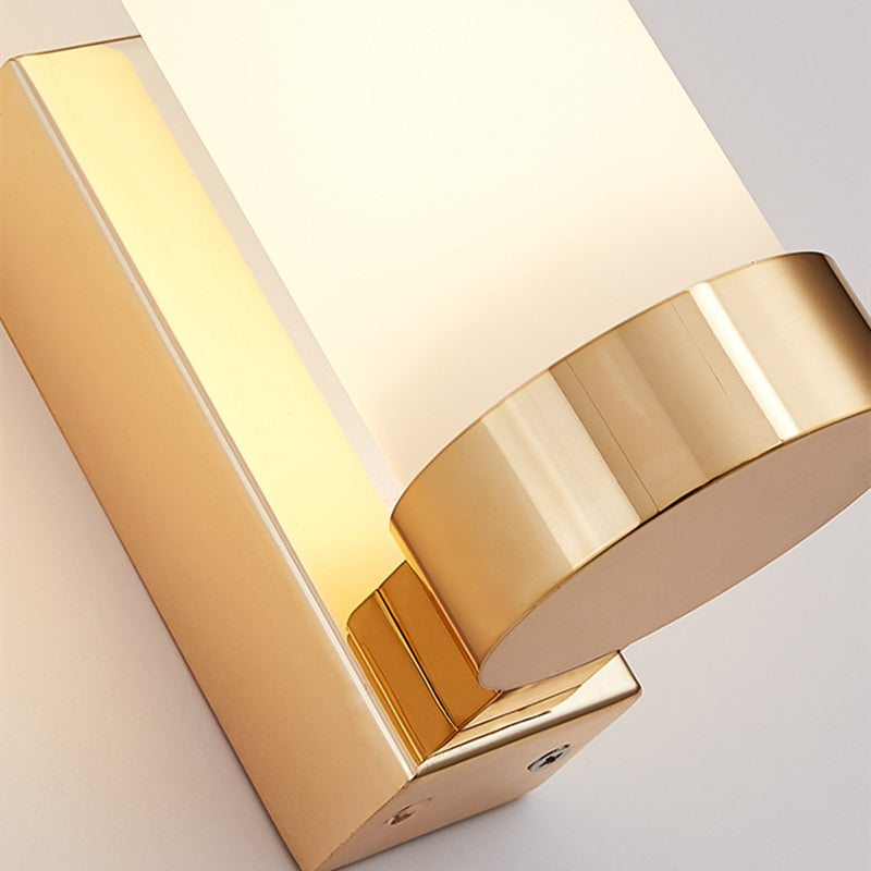 Applique murale LED design en verre Markle