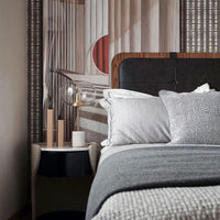 Lampe à poser "Bess" avec socle en marbre