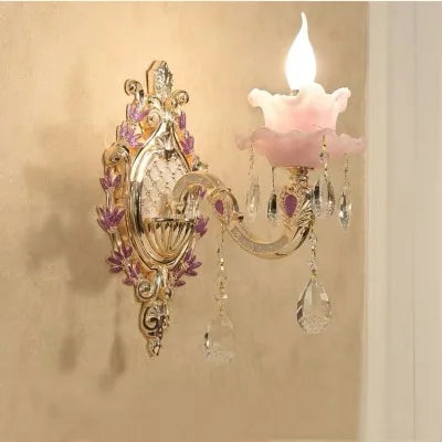 Lustre en cristal en alliage de zinc - Collection Élégance Européenne