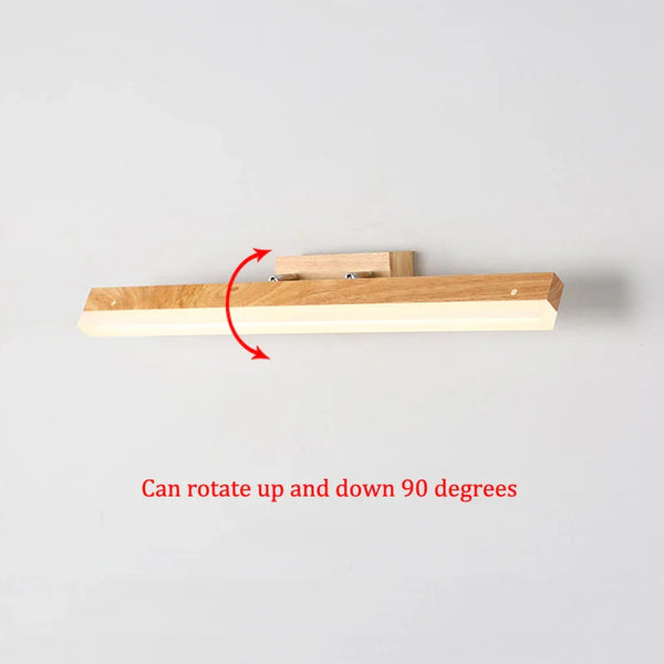 Applique murale LED en bois au design nordique moderne pour intérieur - Collection NordikLight