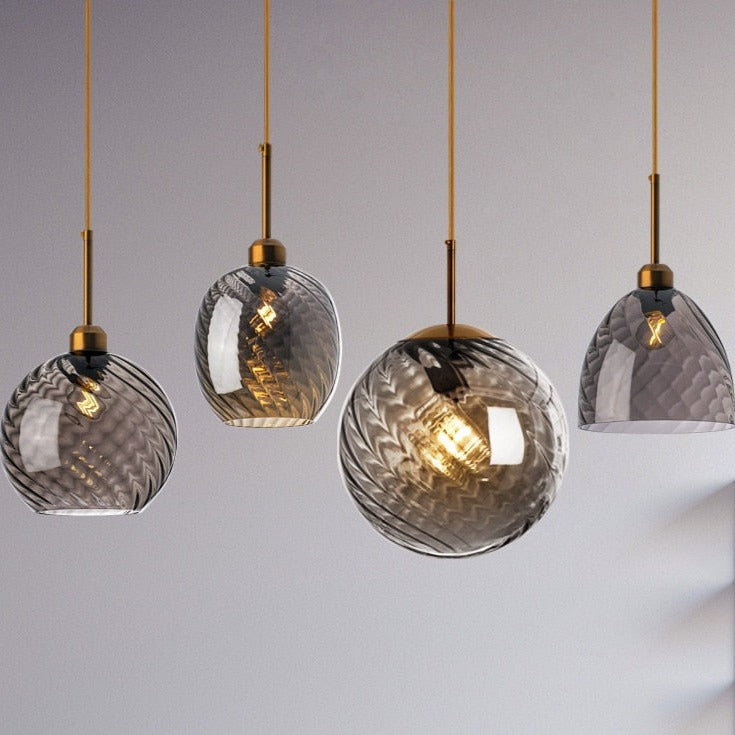 Suspension LED Alvaro Glass