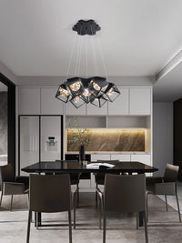Lustre LED Dimmable Moderne