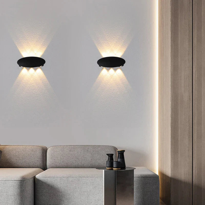 Applique murale LED Moderne et Imperméable pour Extérieur Minimaliste
