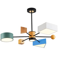 Lustre Bois Nordique Moderne