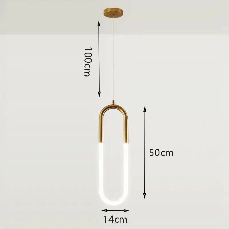 Suspension lampe Nordique Créatif LED 360° - Lumière Art Luxe