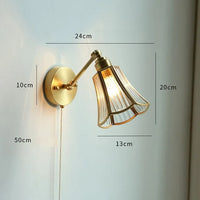 Applique Murale LED Moderne avec Chaîne et Interrupteur