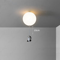 Plafonnier LED Enfant - Ballon et Panda Otto