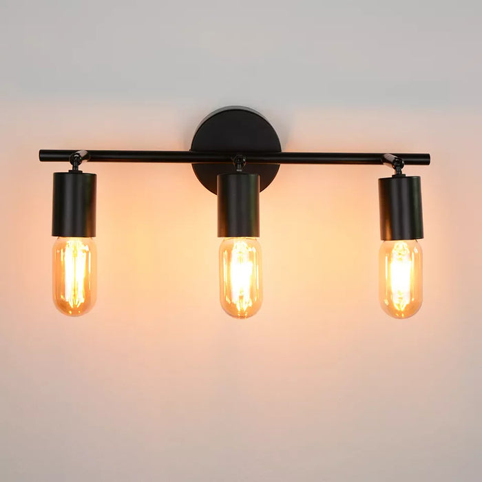 Applique Murale LED Nordique Loft en Bois E27