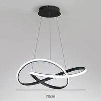 Suspension circulaire au design nordique et minimaliste