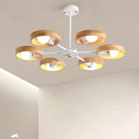 Suspension luminaire en bois nordique