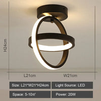 Plafonnier LED Ambiance Maison - Éclairage Chaud & Froid