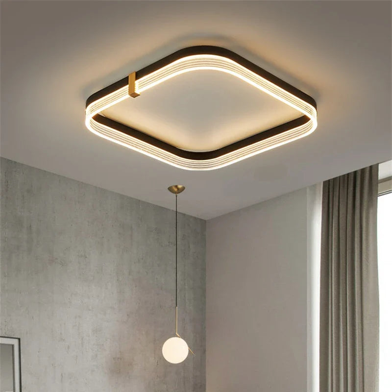 Lustre LED dimmable avec télécommande - Livraison directe incluse