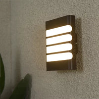 Applique Murale LED Extérieur Moderne en Plastique Étanche