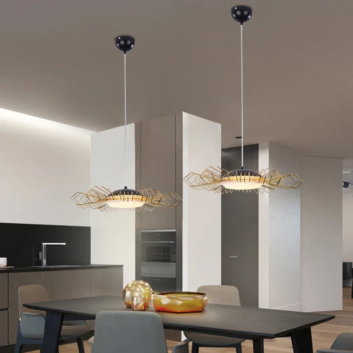 Suspension Design Nordique - Ligne Artistique - Lampe Luminaire Décoratif