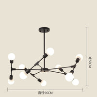 Lustre Vintage Nordique Moderne pour Restaurants Eclatants