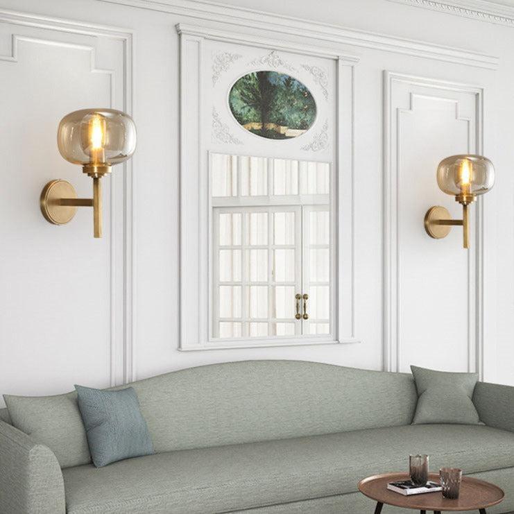 Applique murale LED Huxley Gold
