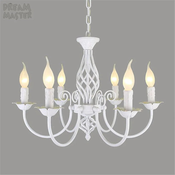 Lustre Européen LED à Bougies