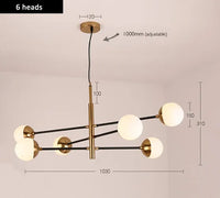 Suspension florale en verre