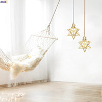 Suspension LED Cuivre Verre nordique moderniste