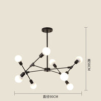 Lustre Vintage Nordique Moderne pour Restaurants Eclatants