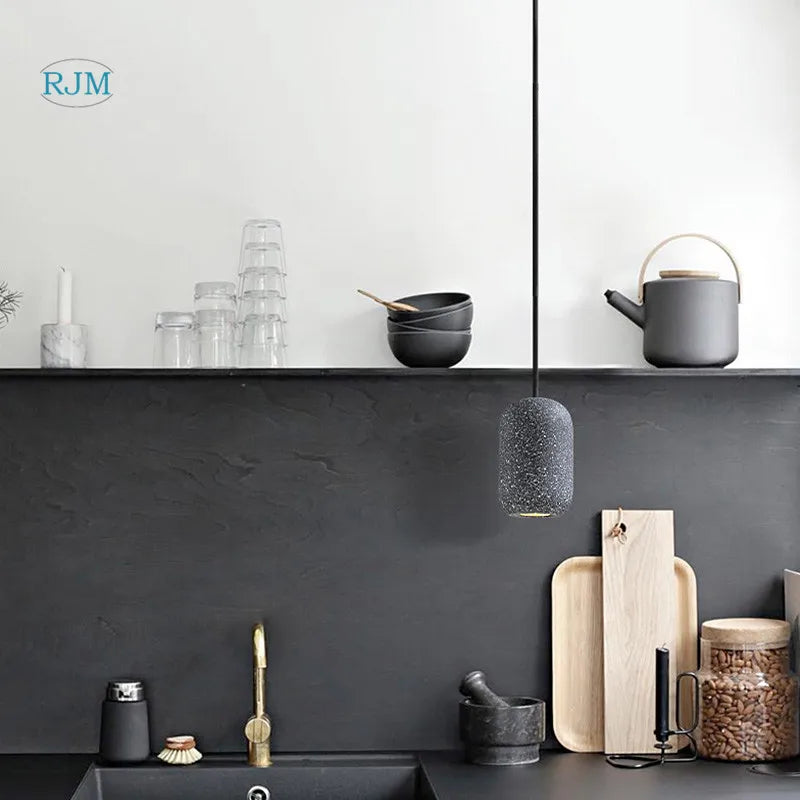 Lustre Nordique Macaron Style Industriel Danois pour Bar Scandinave
