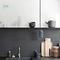 Lustre Nordique Macaron Style Industriel Danois pour Bar Scandinave
