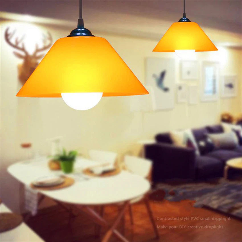 Nordic PVC Light: Suspension LED Luminaire Suspendu