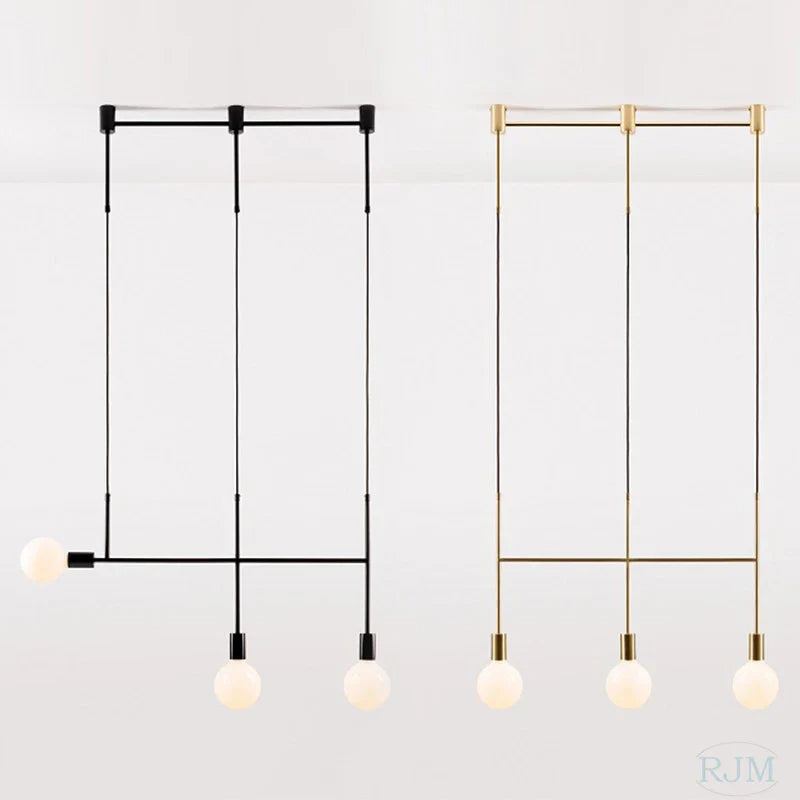 Lustre Nordique Or Moderne pour Décoration de Noël et Luminaires Maison